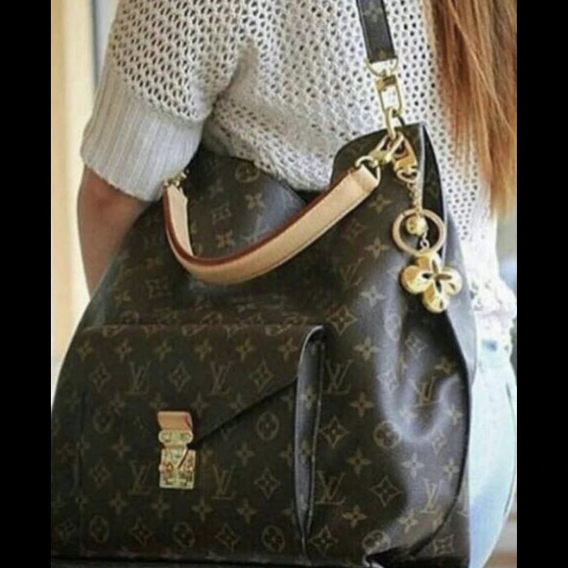 Äkta louis vuitton väska  - 90