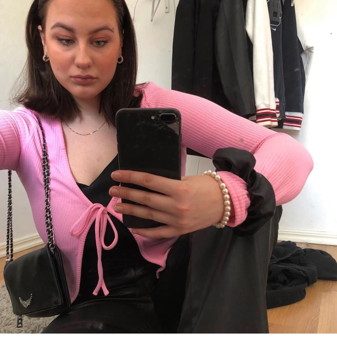 Rosa tröja strl M 💘 - 90