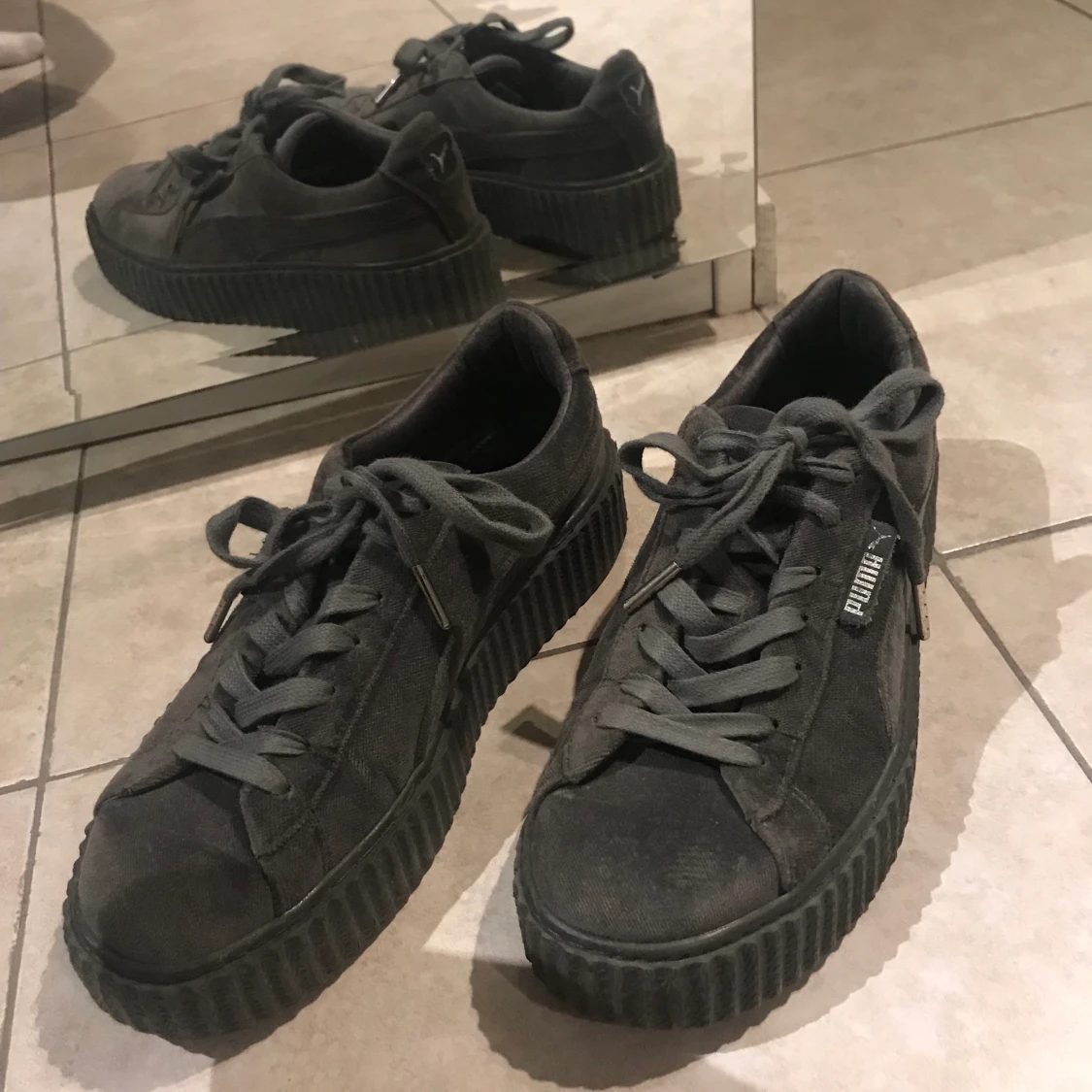 FENTY X Puma creepers velvet - grey - 90
