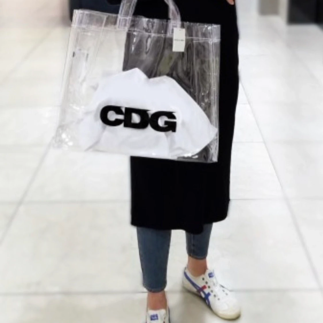 CDG transparent väska  - 90