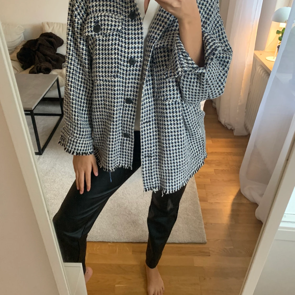 Trendig jacka/skjorta