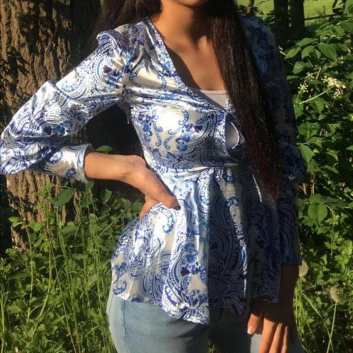 PLT blus i storlek 32