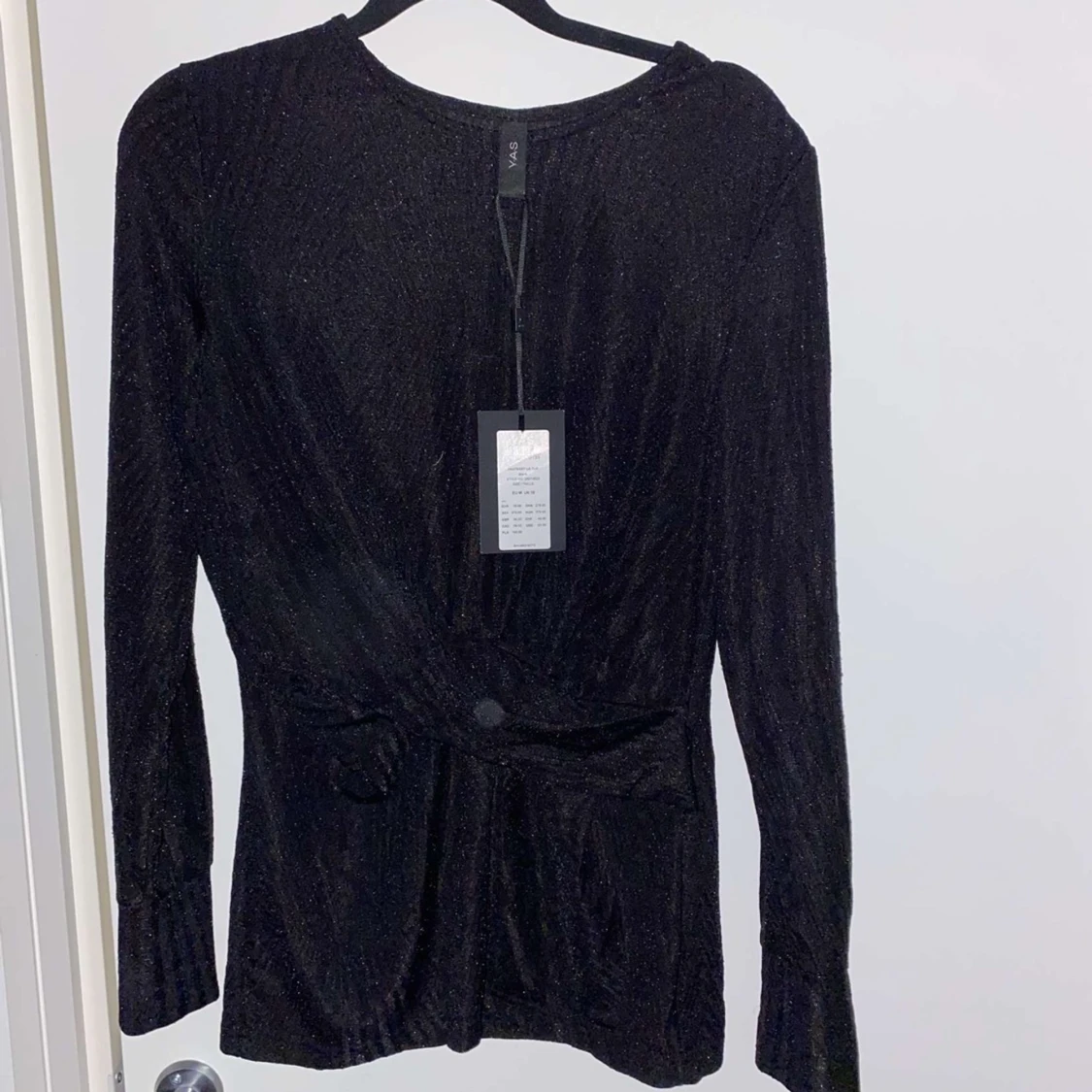 Tröja med glitter Missguided strl M