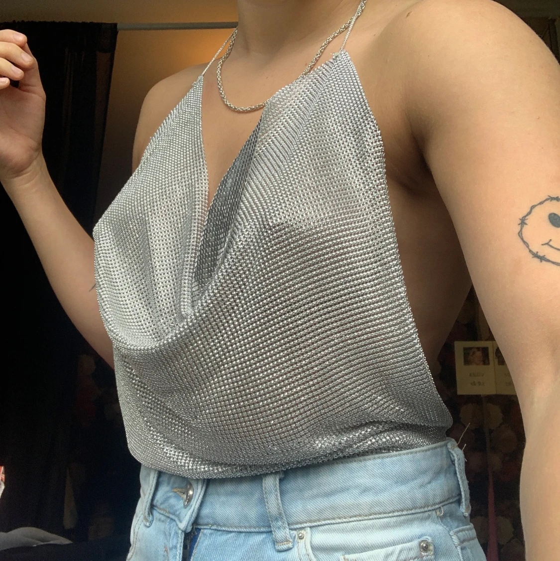 Rhinestone topp - 91