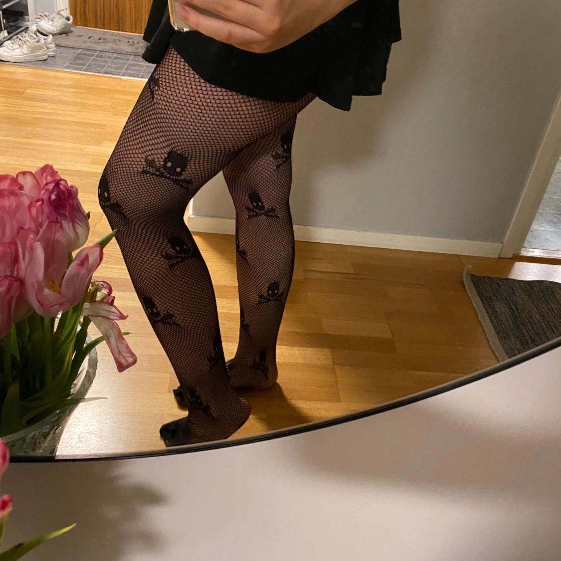  Dödskalle strumpbyxor 🐰