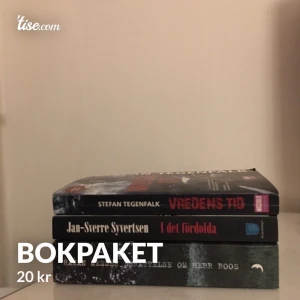 3 deckare - 3 pocketböcker i genren deckare