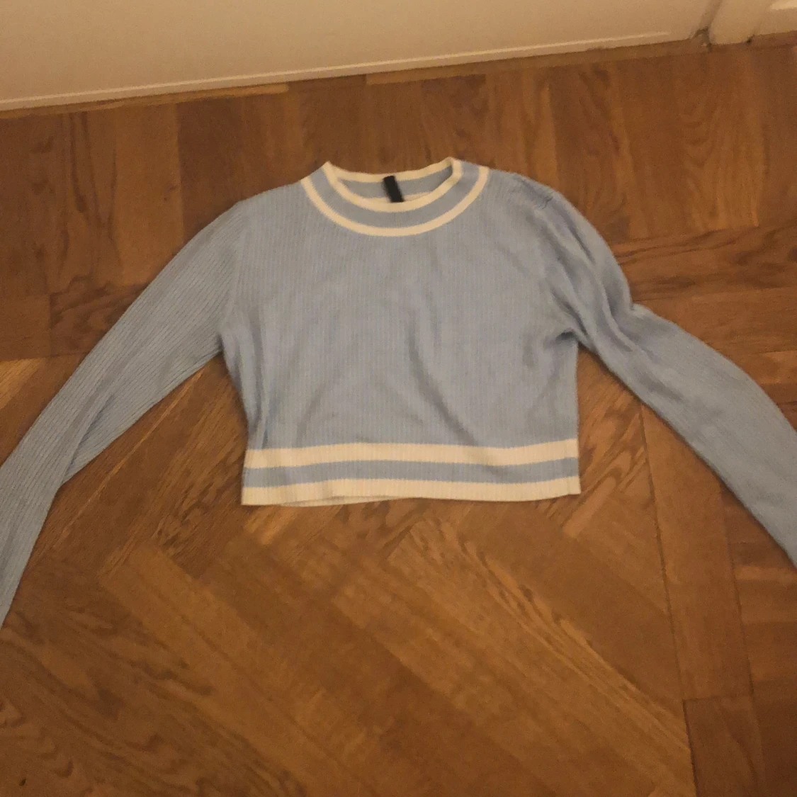Långärmad croptop - 91
