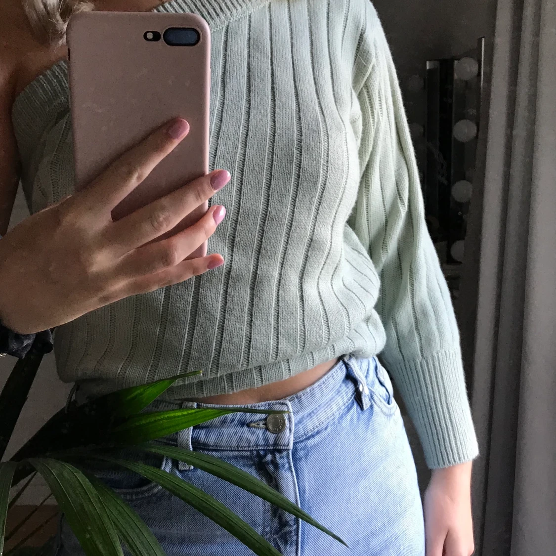 Stickad snetröja - 90