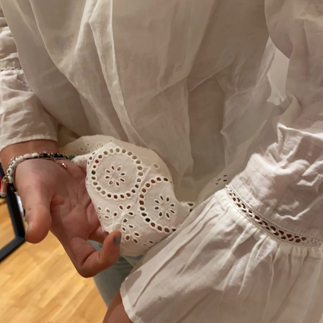 Söt offshulder topp - 91