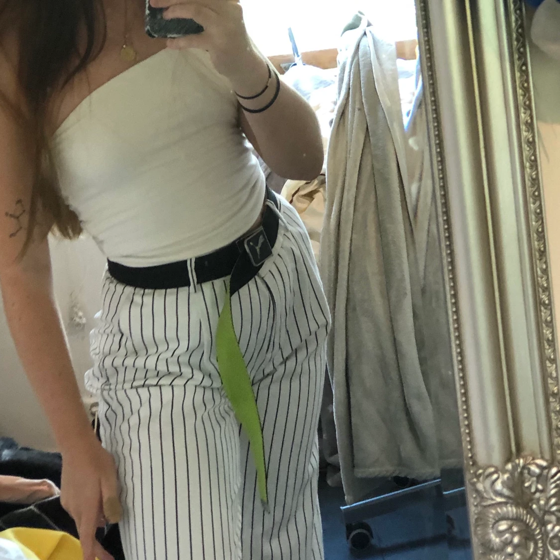 Randiga vida byxor - 90