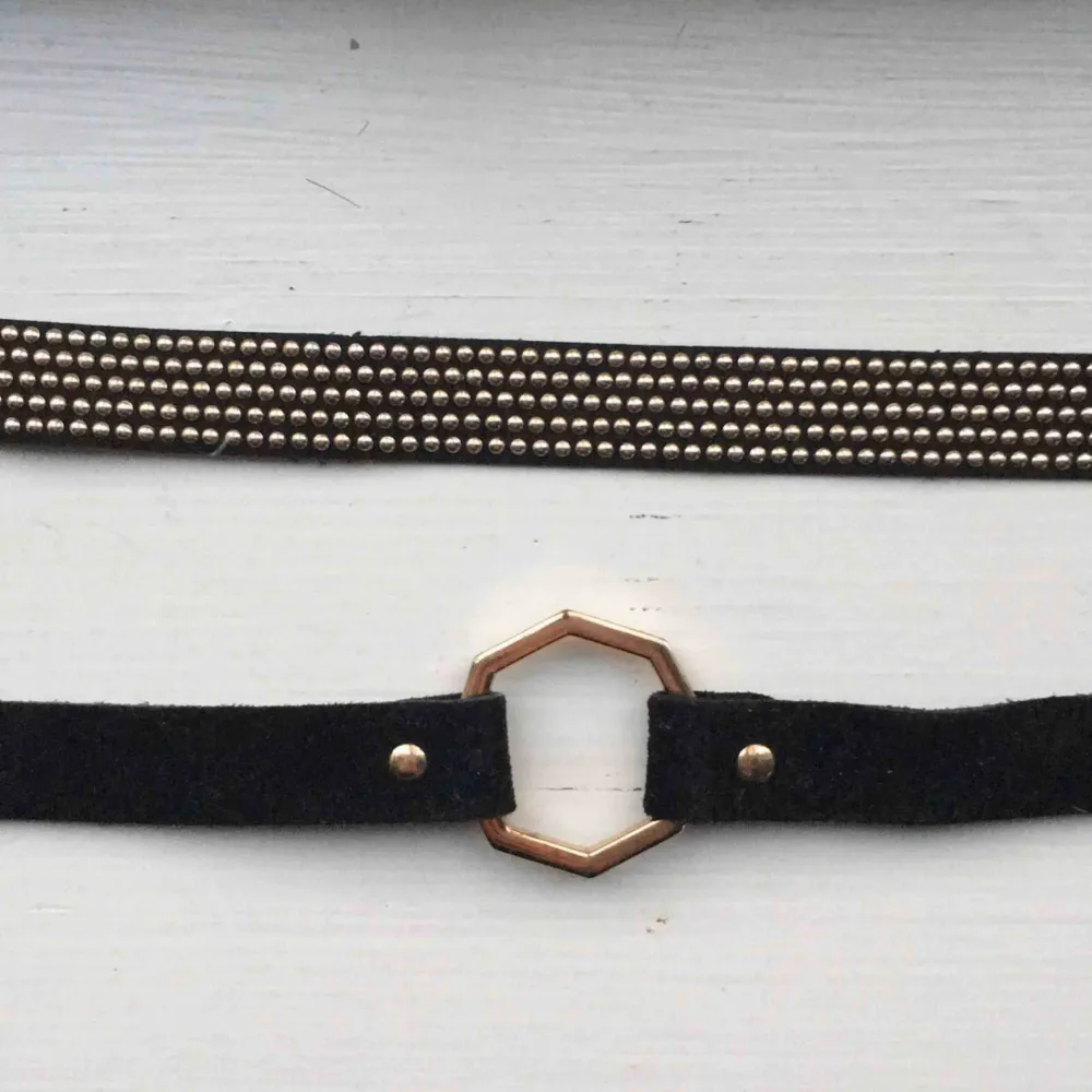 🌹Choker halsband🌹 Två matchade halsband från Zara, säljer styckvis för 50kr eller 80kr för båda ❤️  Köparen står för frakt . Accessoarer.
