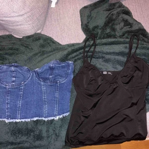  - En body och en jeans topp! Från zara och Gina!