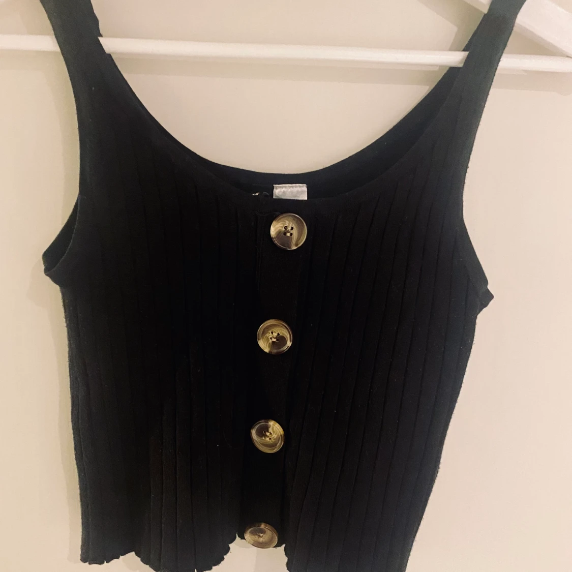 Snygg svart topp🌸