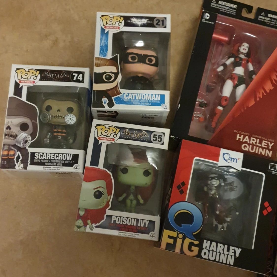 Urval av DC figurines - 91
