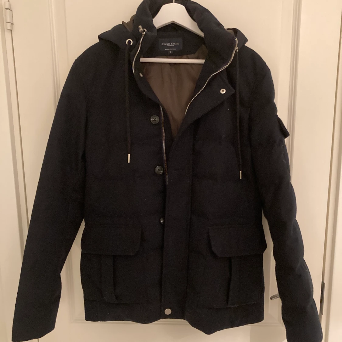 Mörkblå vinterjacka - Grand Frank - 91