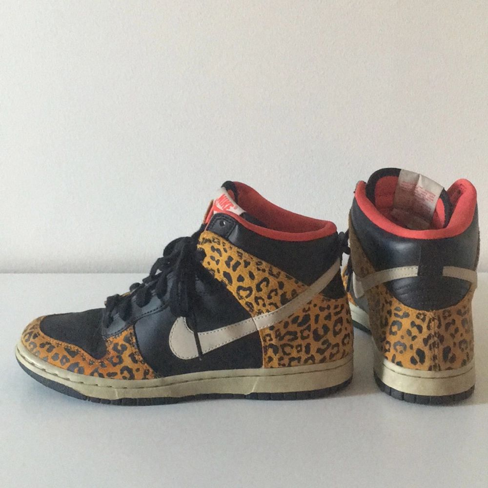 Nike skor i leopard, strl 38. Frakt | Plick Second Hand