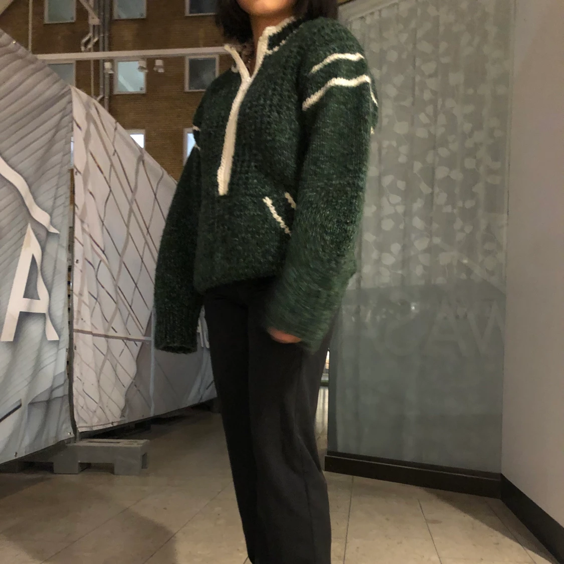 Stickad tröja  - 90