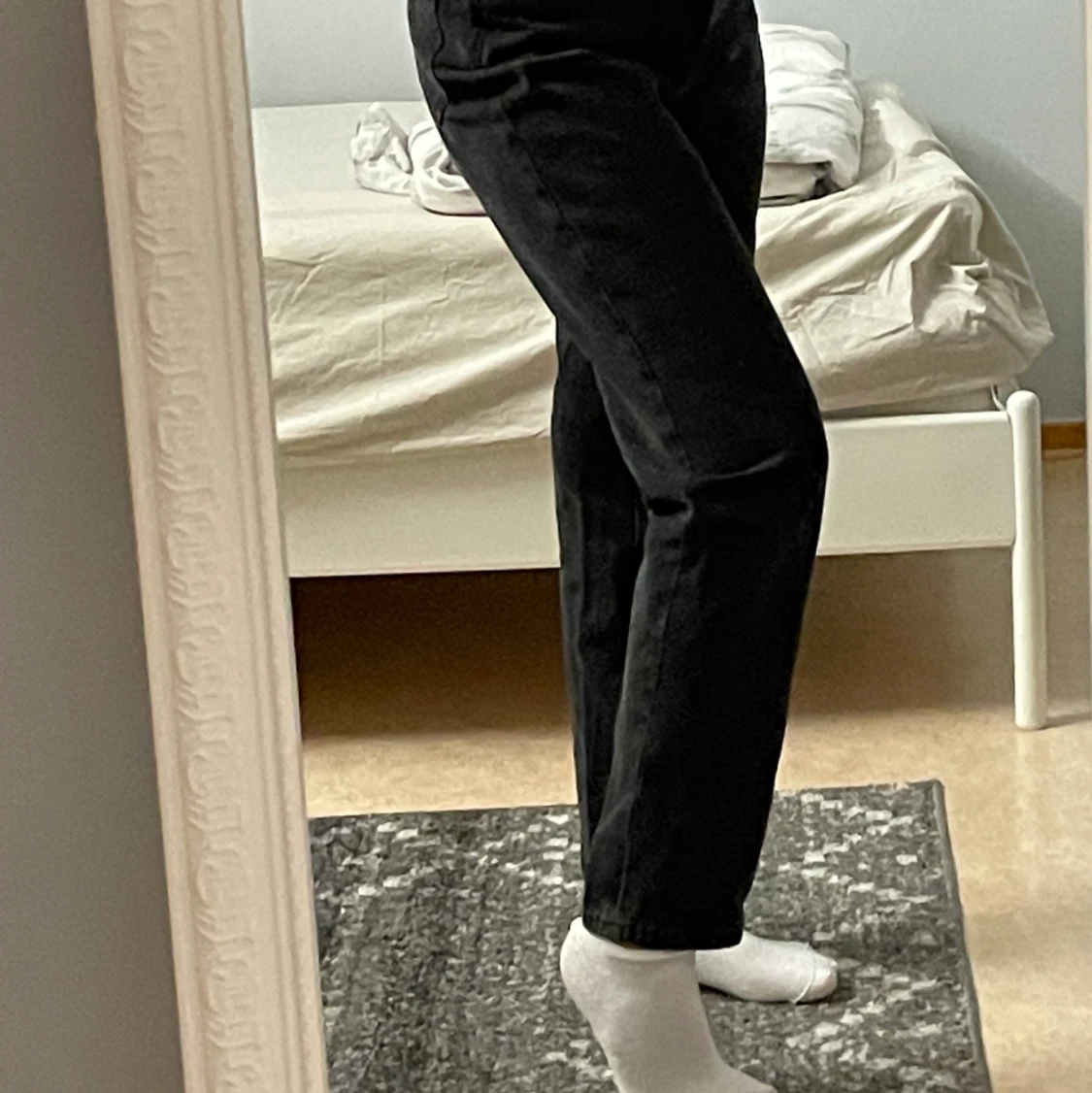Monki, svarta jeans - 90