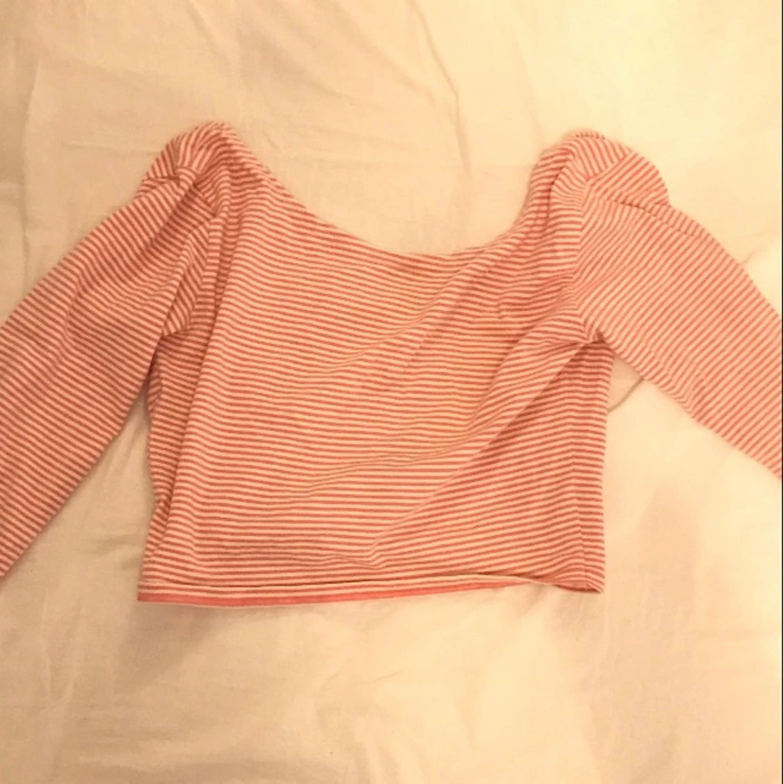 randig långärmad magtröja - 90