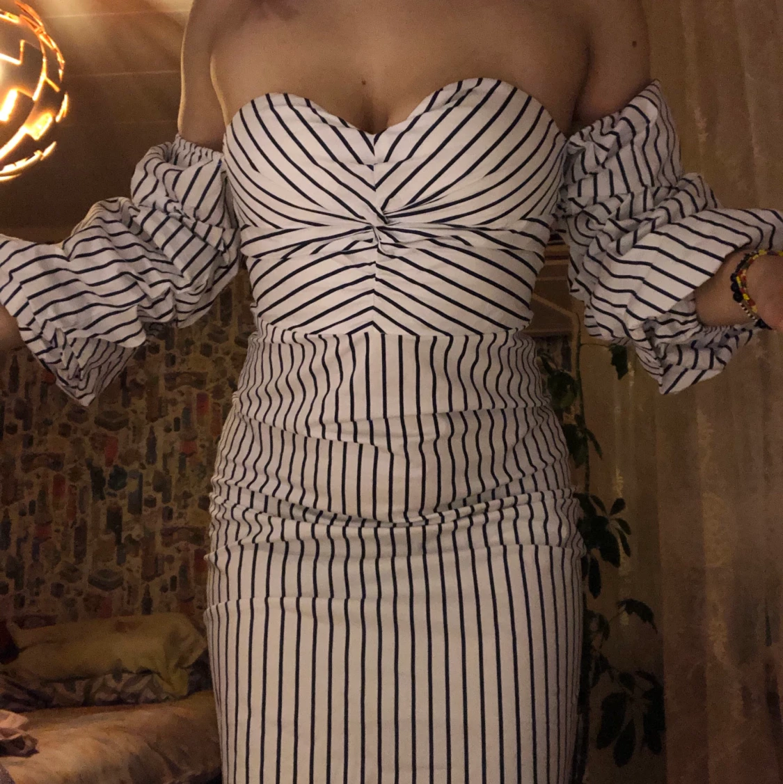 midi längd klänning  - 90