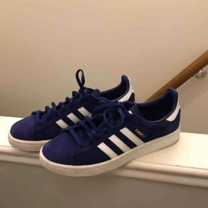  - Skitsnygga campus i elektrisk blå färg (den syns bäst på bild 2 och 3). Använda väldigt få gånger så dom är riktigt fräscha. Passar dig som har 38 eller 39.  Köpare står för eventuell frakt! :) 