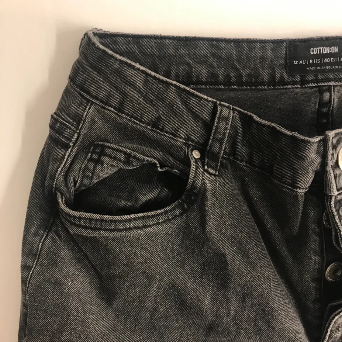 jeans med raka ben - 90