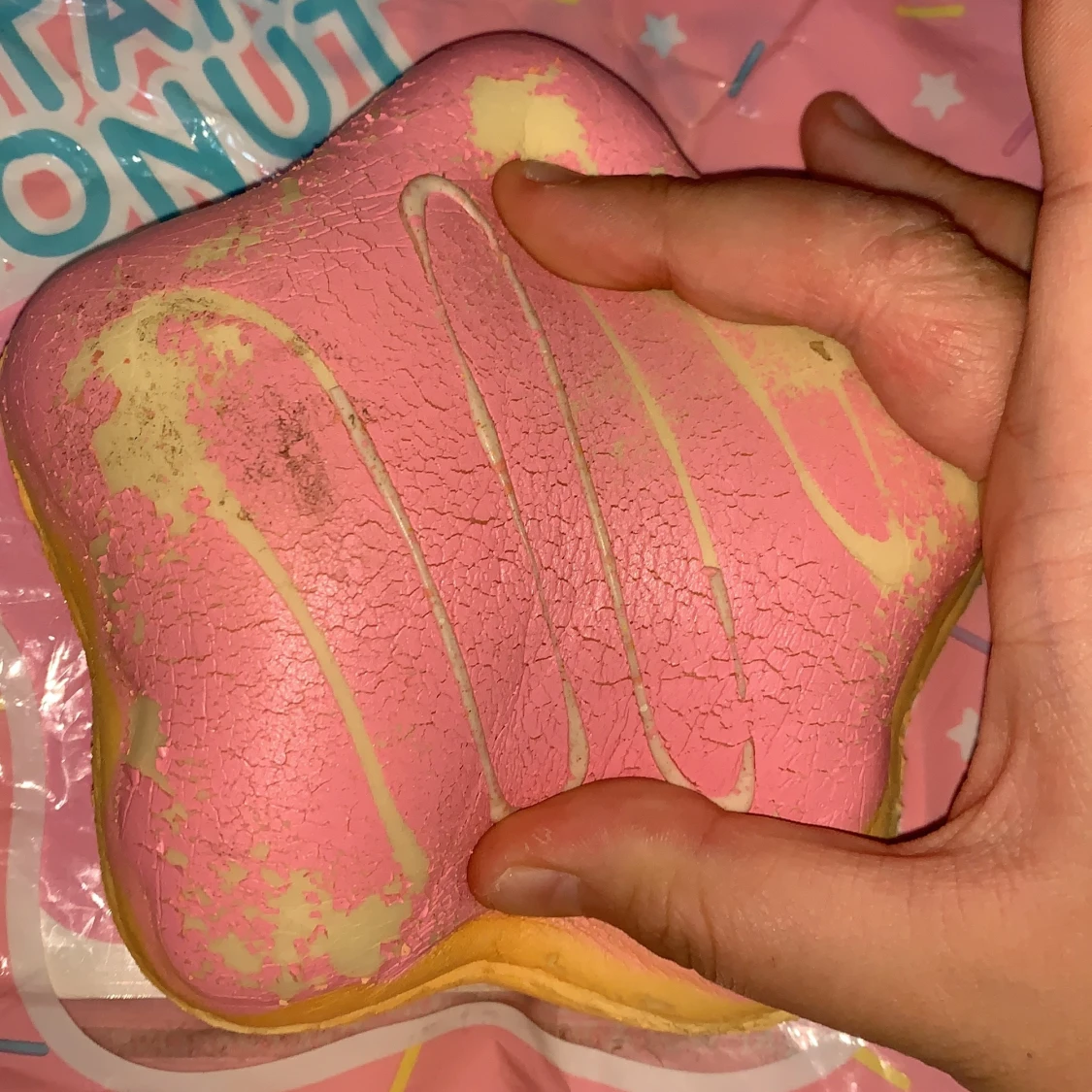 Creamiicandy star donut squishy  - 90