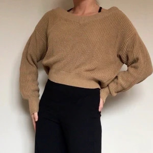 Beige Stickad tröja Gina tricot strl S  - Fint skick! Köparen står för frakten