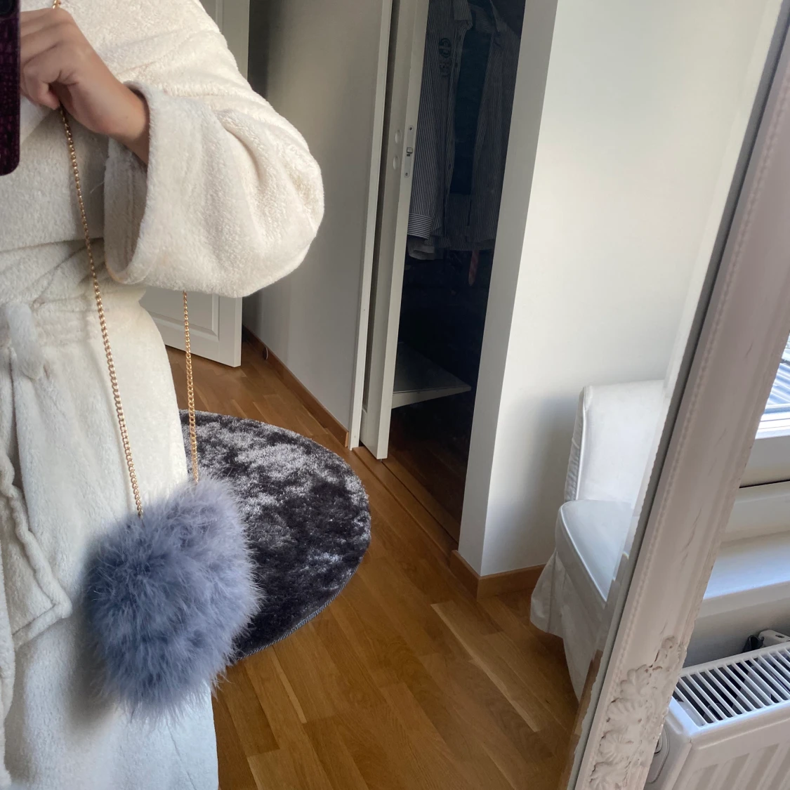 Söt grå väska - 90