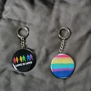 Pride key chain  - Super fina pride nyckel band som är oanvända. 20kr styck 