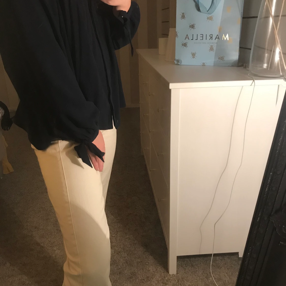 Marinblå skjorta Abercrombie & Fitch - 90