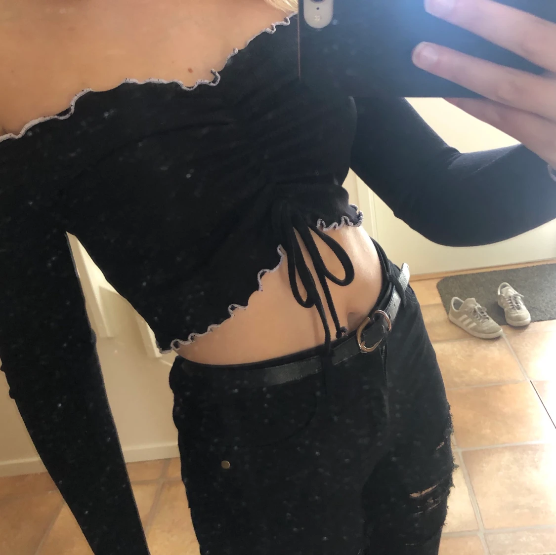 Söt croptop från boohoo - 90