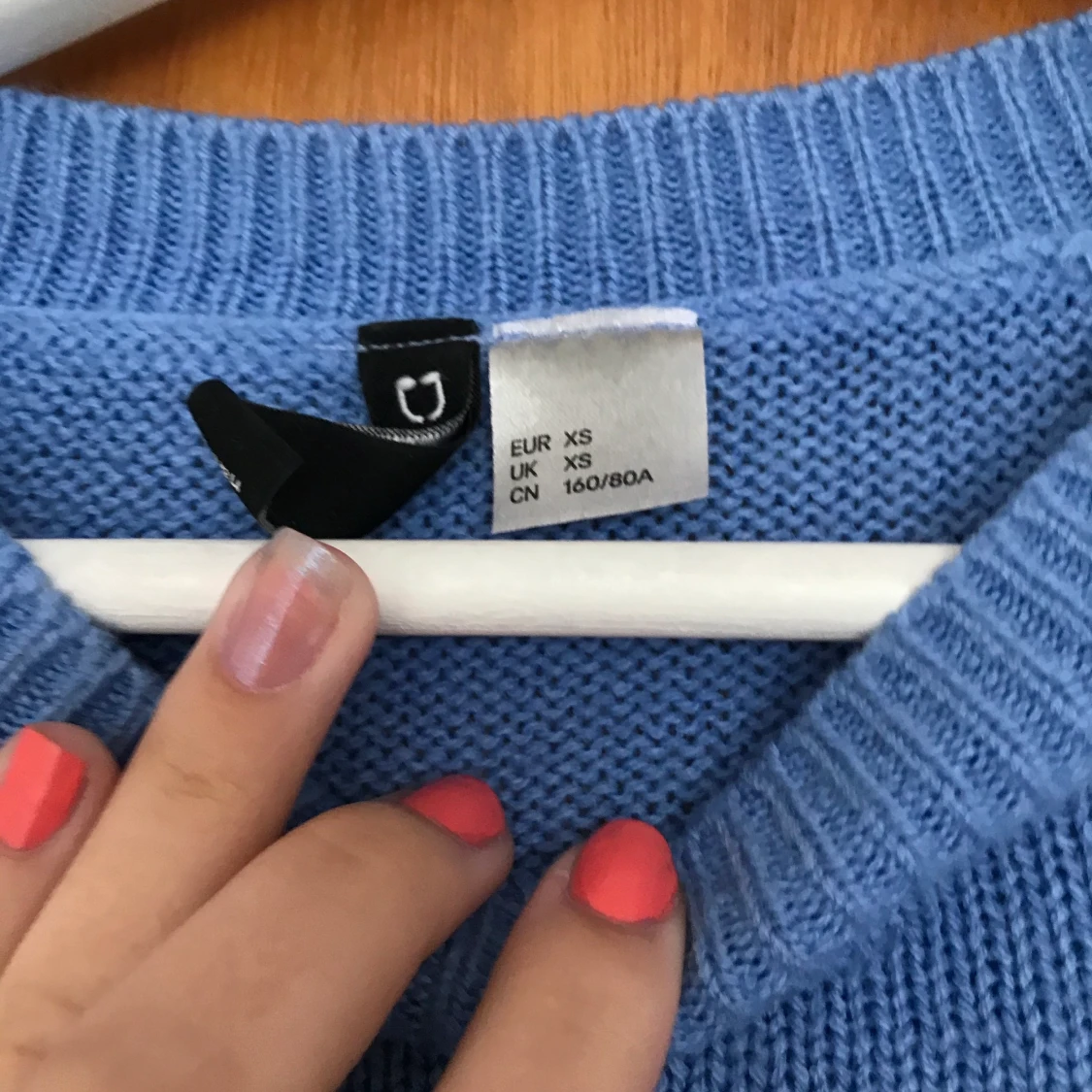 Jätte fin pastel blå tröja  - 91