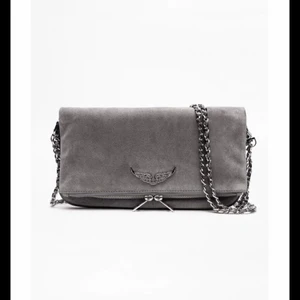 Zadig väska  - Zadig väska i grå mocka 
