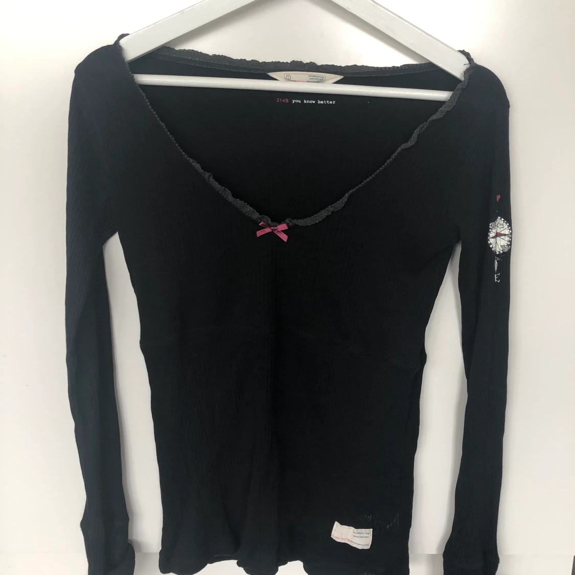 Svart långärmad Odd Molly storlek 1 (S)