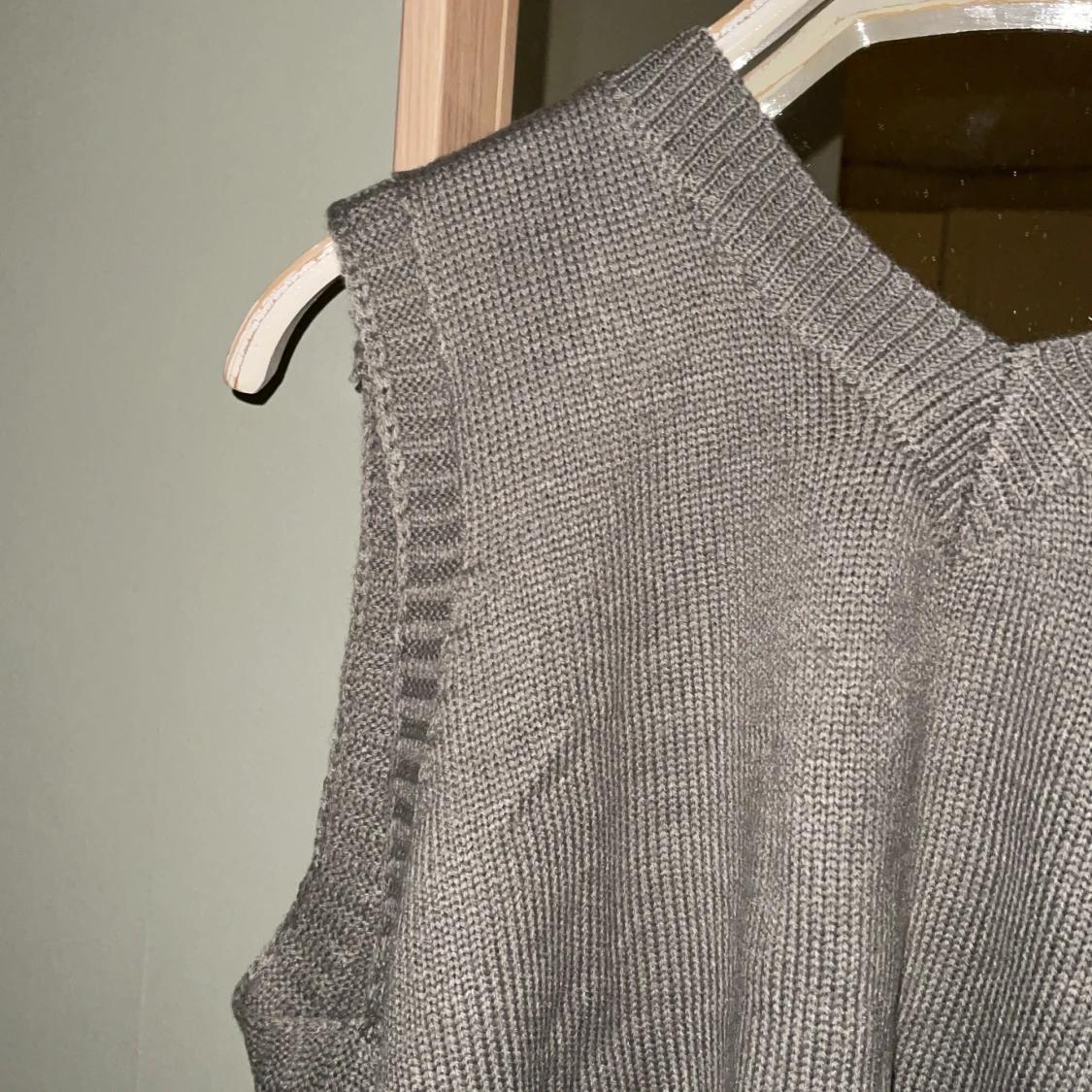 Slipover grön/grå nyans  - 91