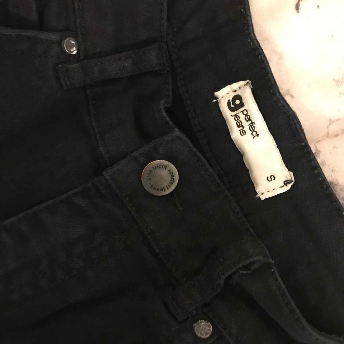 Svarta Bootcuts - 90