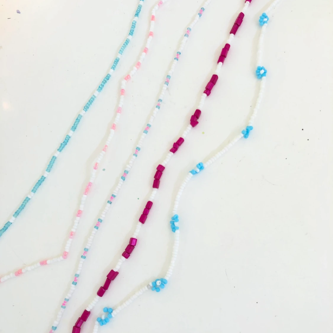 Pärlat halsband - 90