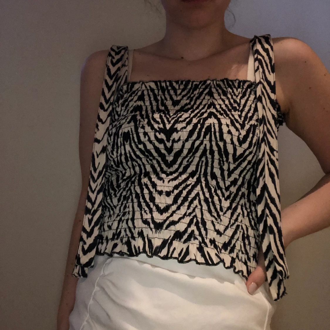 Linne/blus från Gina Tricot