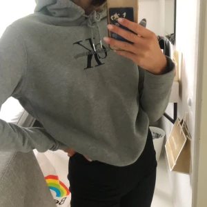 Hoodie - En grå Calvin Klein hoodie i storlek M. Använt få gånger och är i fint skick! Frakt ingår ej i priset! Skriv om du är intresserad! 