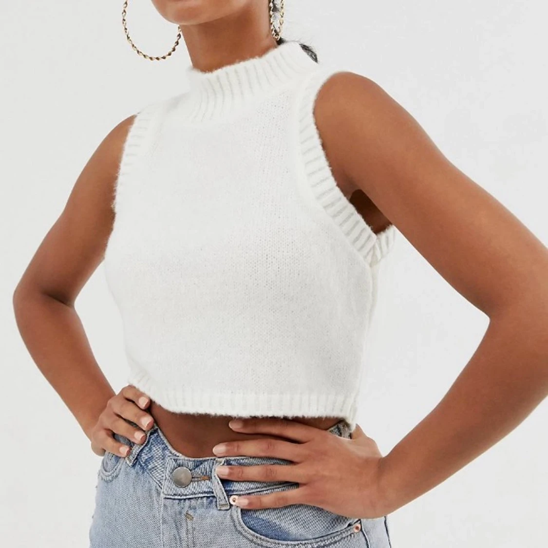 Stickad topp från ASOS