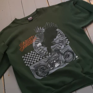  - En jätte cool tjocktröja ifrån harley davidsson i bra skick. Säljs pga att den inte används tillräckligt ofta! Priset går att diskutera! Köparen står för frakten❤️