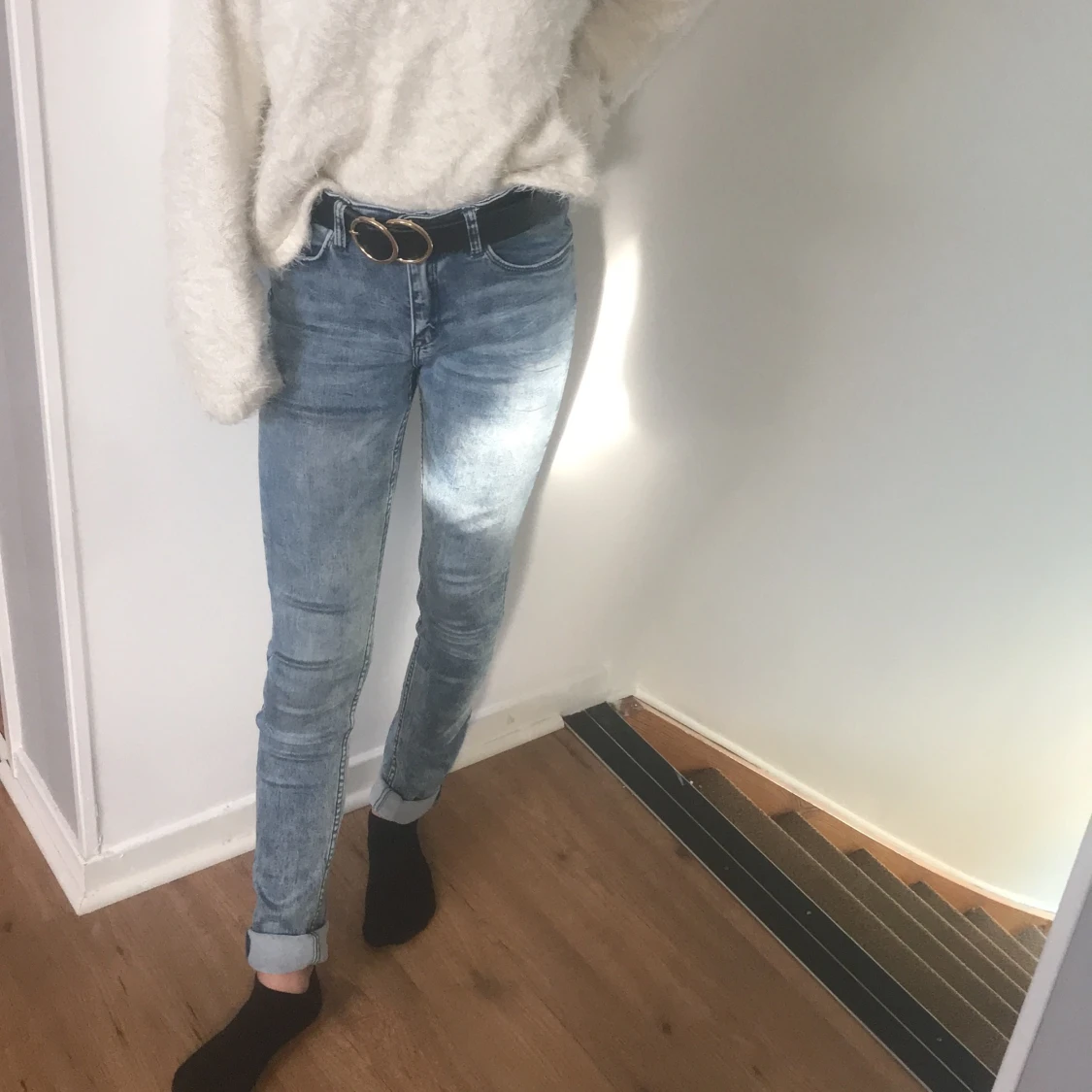 Jeans från h&m i strl 164. 