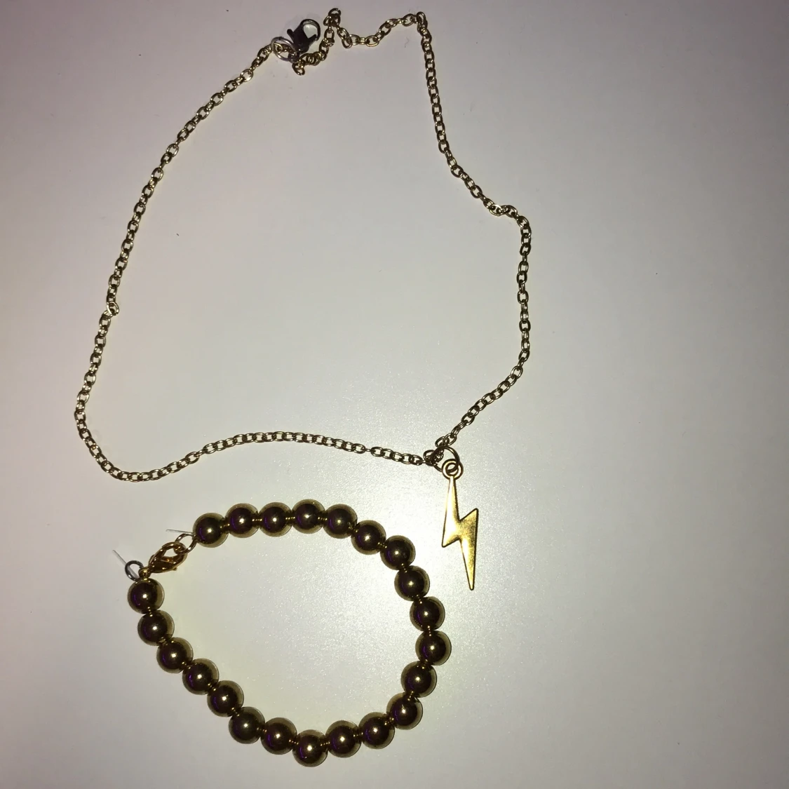 Handgjord halsband + armband!