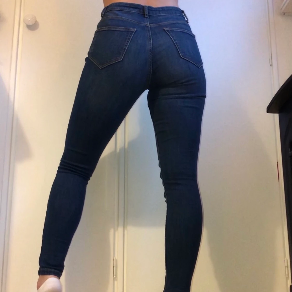 Blå Jeans i storlek 38 - 90