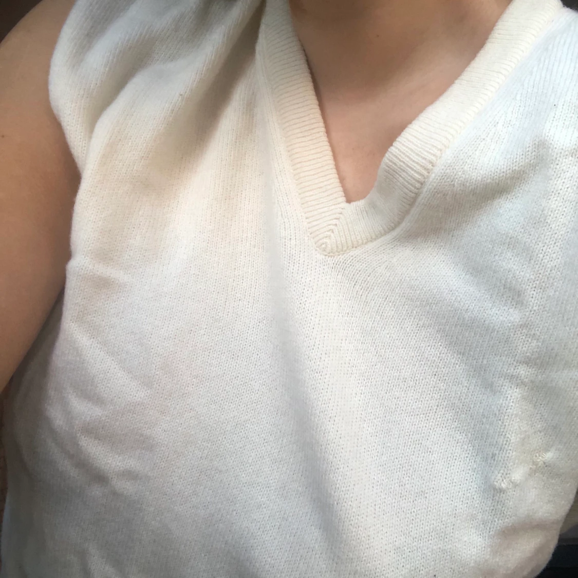 Så fin stickad väst!! - 91