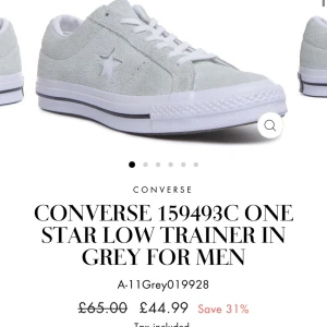 Converse one star grey - Fina skor perfekta till våren!