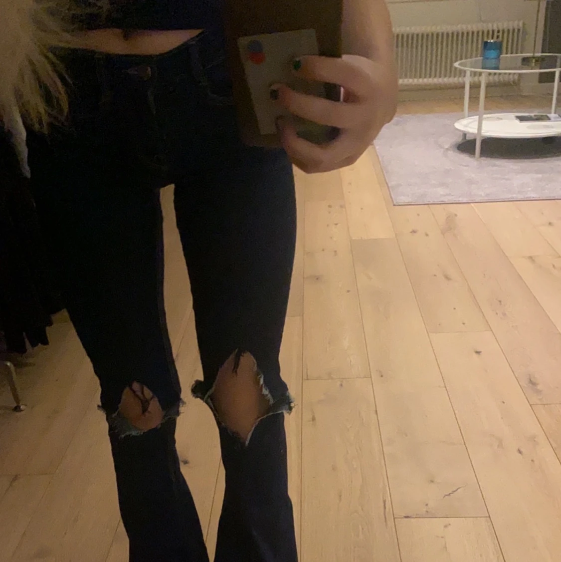 Lågmidjade jeans - 90