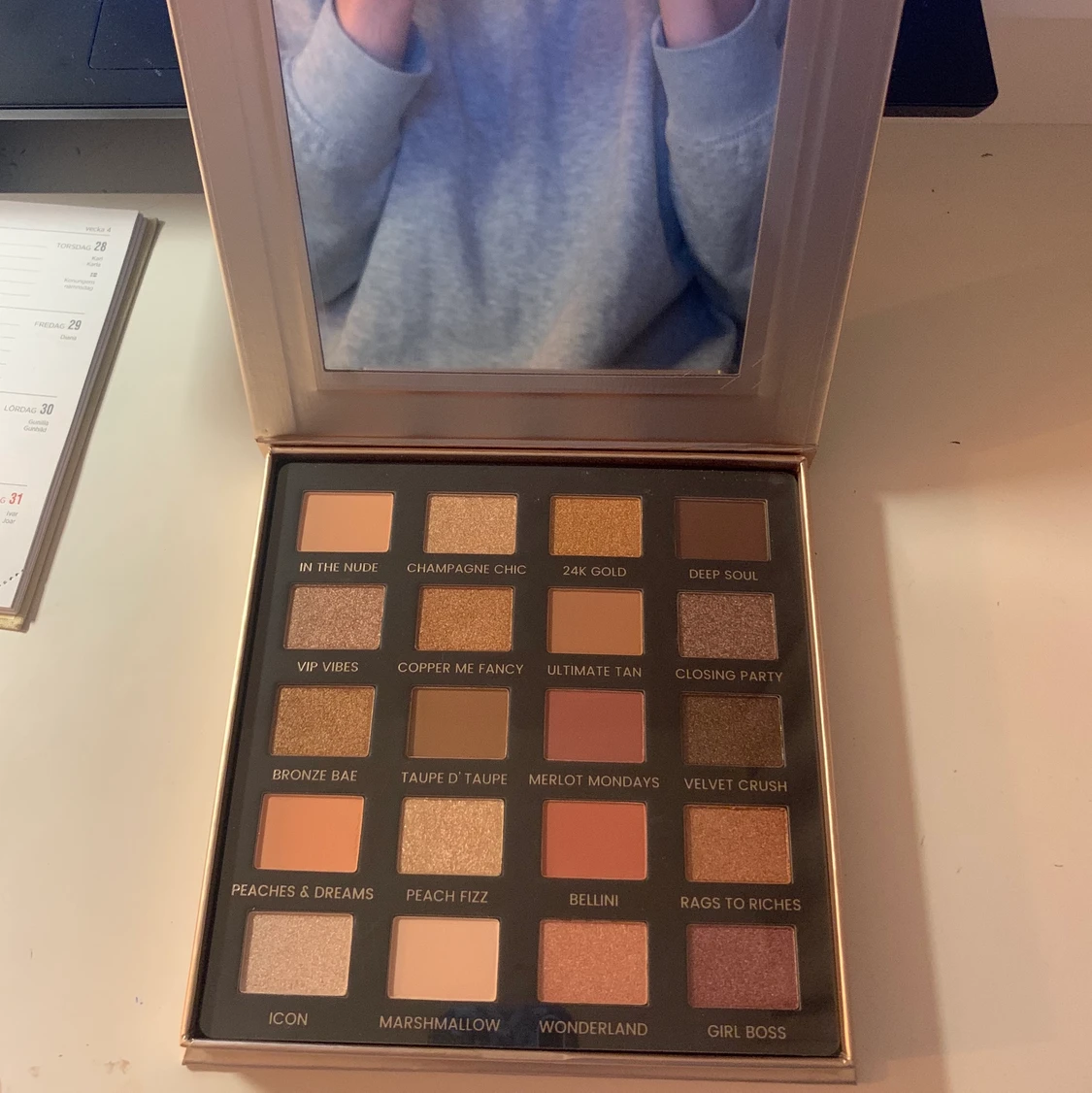 Ögonskuggspalett - 90