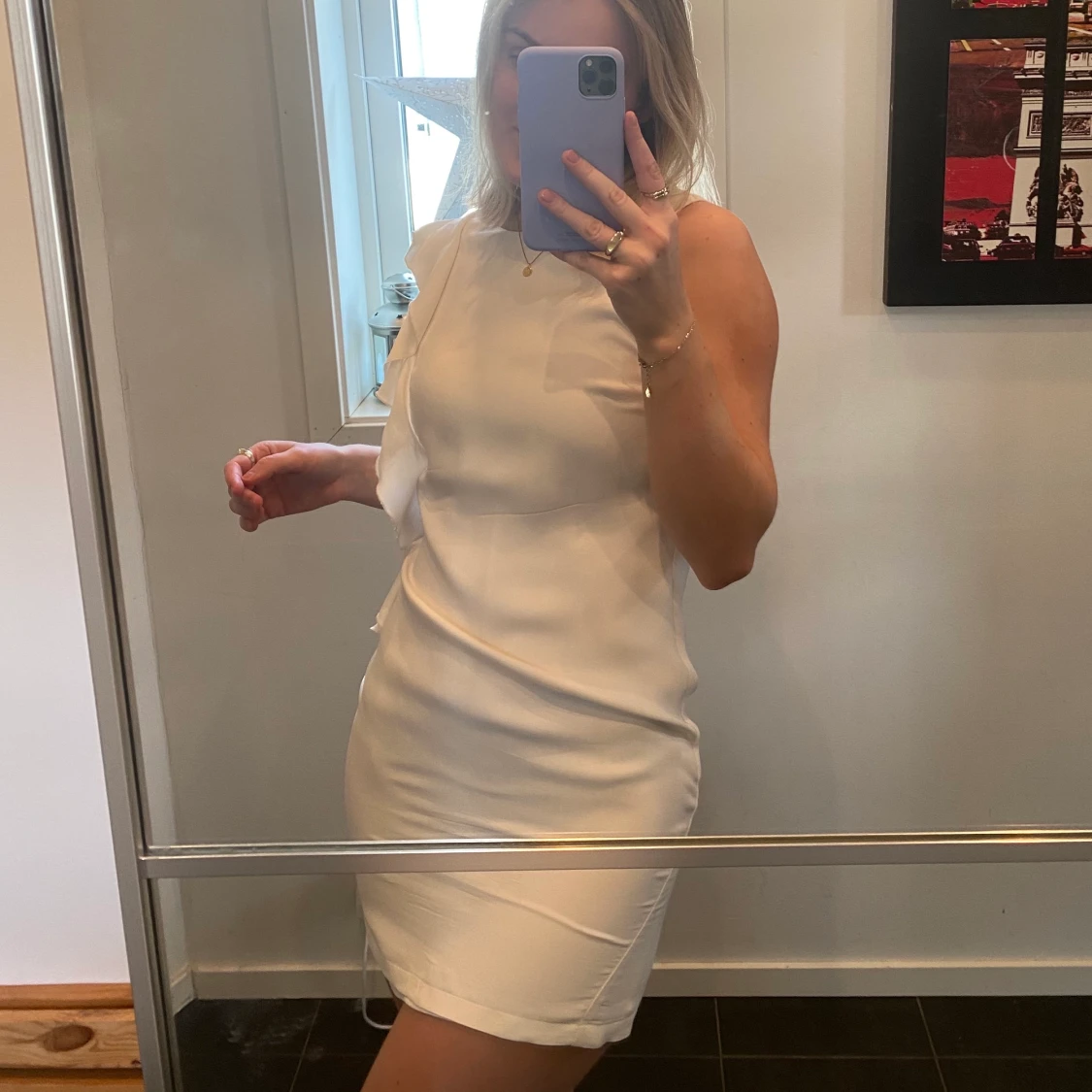 Vit klänning från Mango